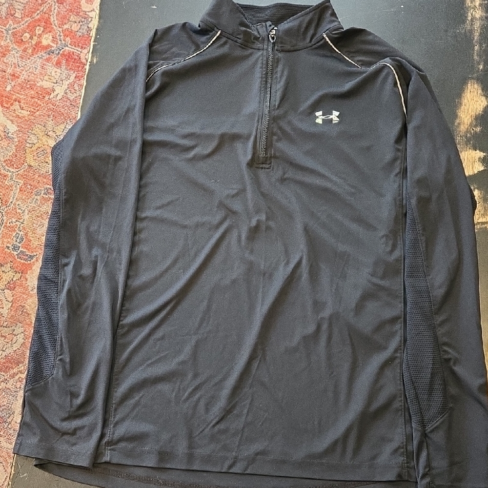 Under Armour Black Quarter-Zip Pullover